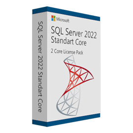 Microsoft SQL Server 2022 Standard Core - 2 Core License Pack